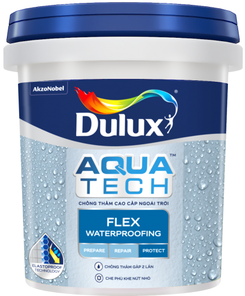 Giá sơn Dulux Aquatech Flex rất hợp lý, sản phẩm chất lượng cao, sử dụng tiện lợi và hiệu quả. Hãy xem hình ảnh để cảm nhận sự khác biệt của sơn Dulux Aquatech Flex nhé!